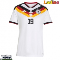 Germany Leroy Sane #19 Replica Home Shirt Ladies World Cup 2026 Short Sleeve